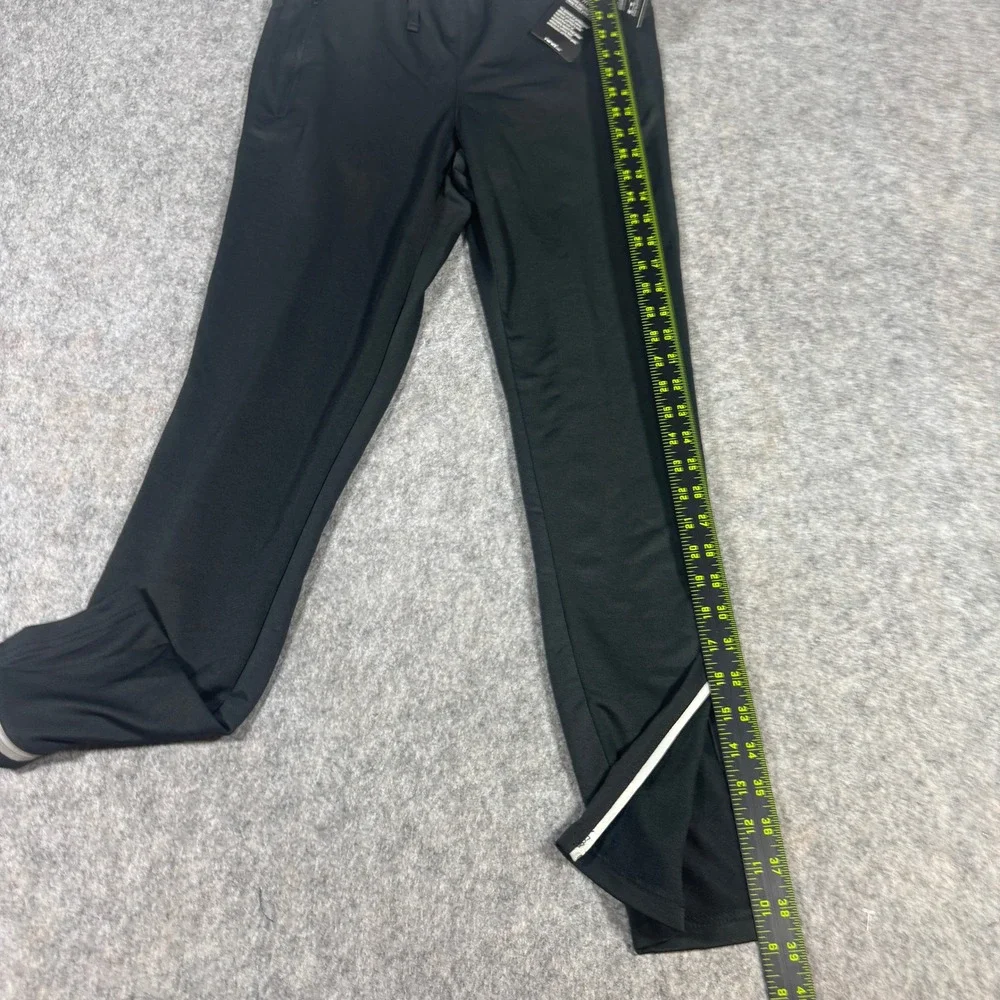 Hind Hydra Mens Black Performance Running Pants Zipper Pockets Reflective S